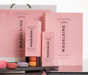 Cafe Madeleine Custom Printed Packaging