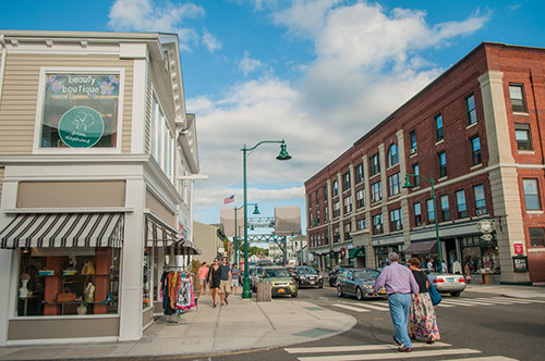 Downtown Mystic Connecticut