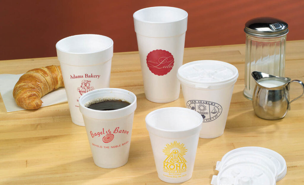 Food Service Customizable Foam Cups