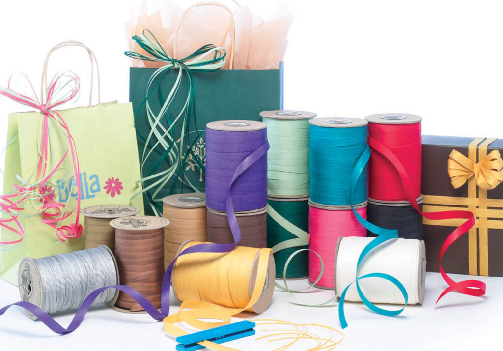 Curling Ribbon and Splendorettte for Retail Packaging