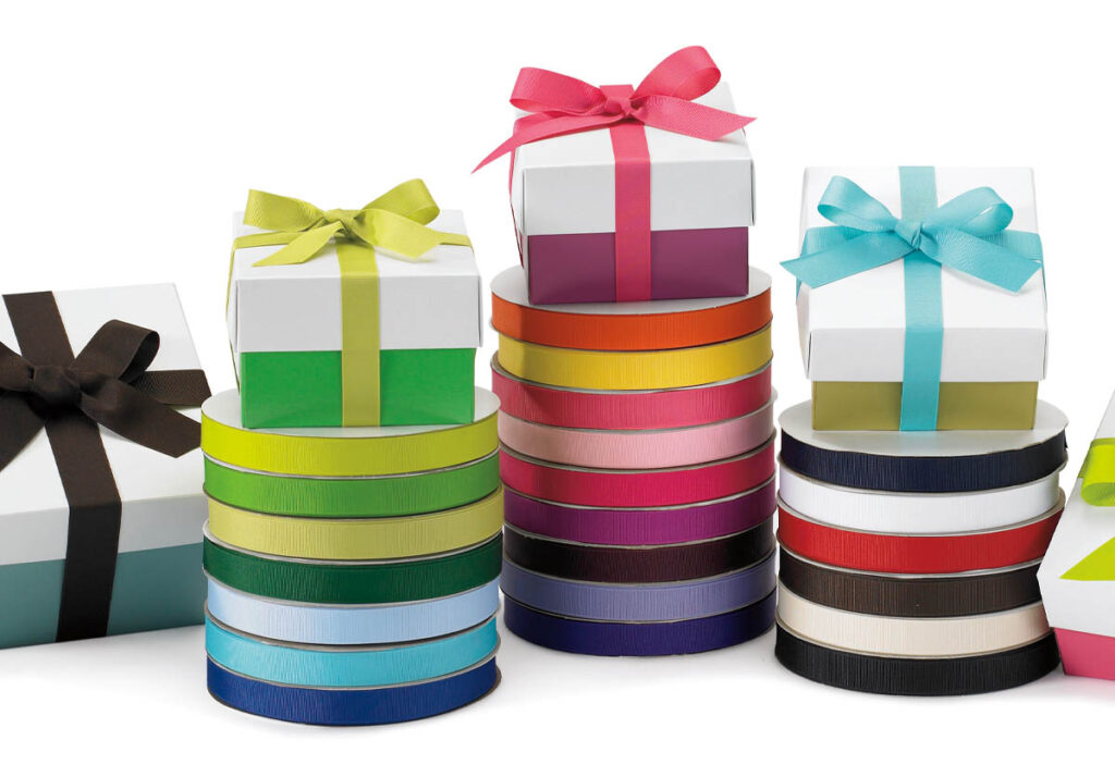 Grosgrain Ribbon for Retail Packaging