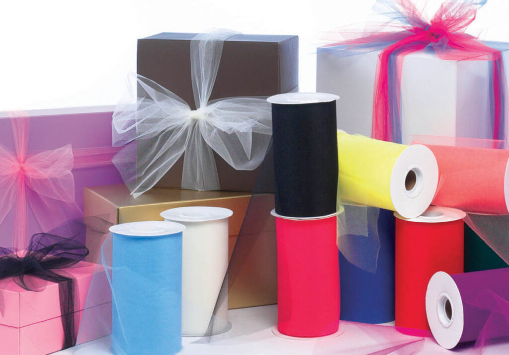 Tulle Ribbon for Retail Packaging