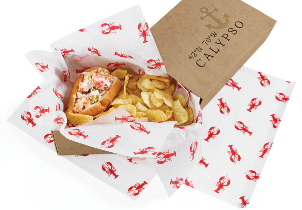 Lobster Print Food Service Tissue Paper