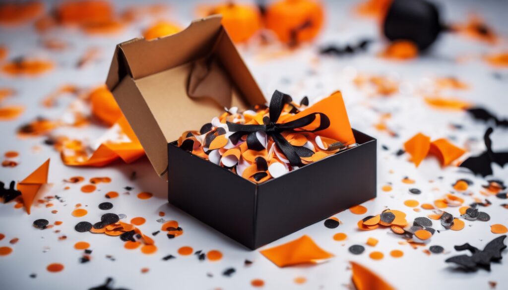 Halloween fun gifts using packaging.