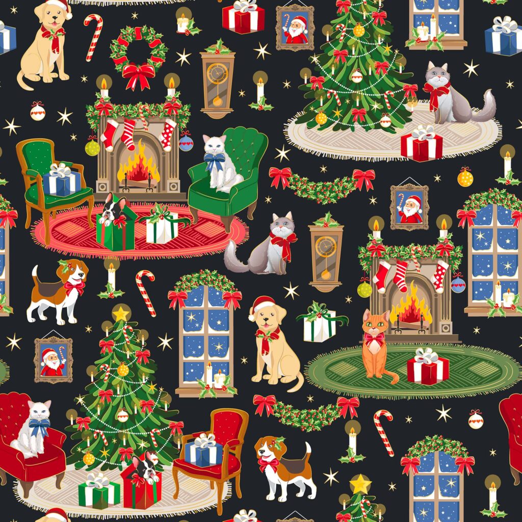 Holiday Wrapping Paper - Home for the Holidays