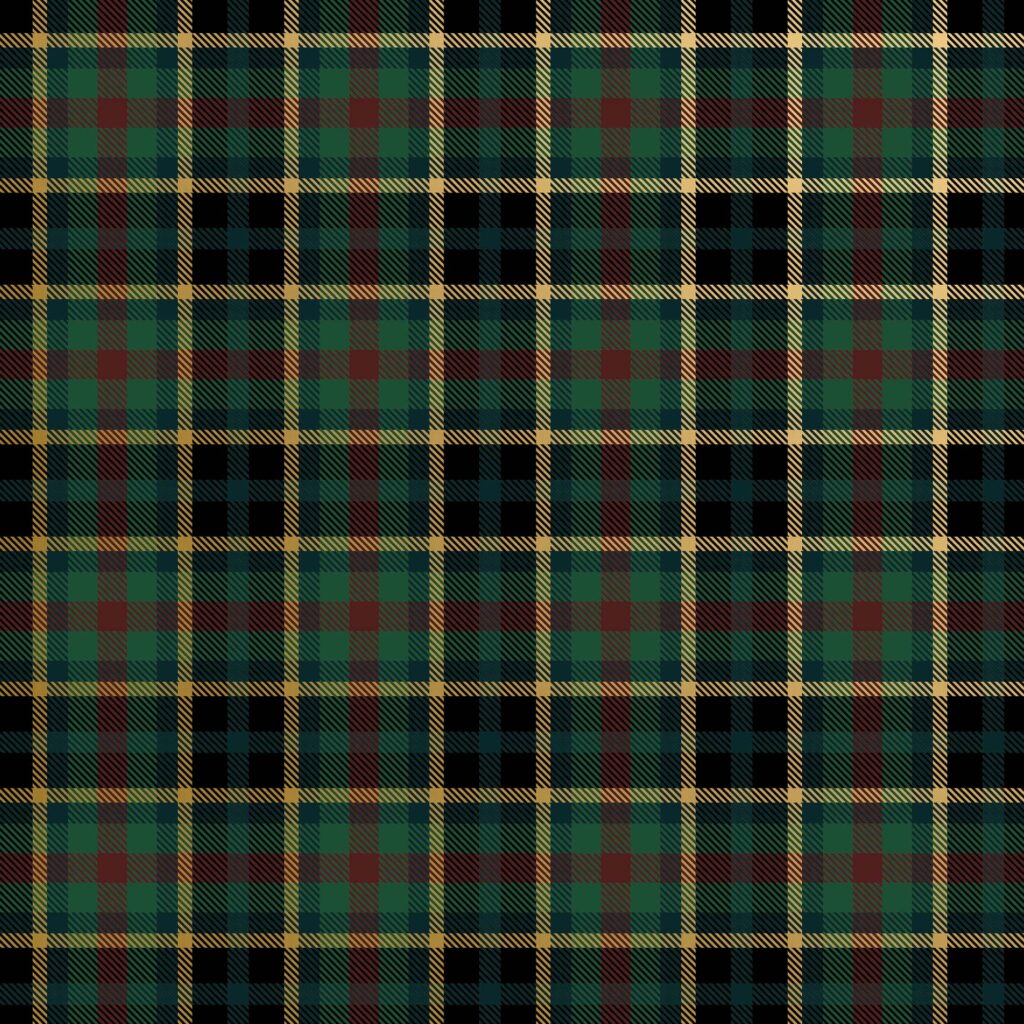 Holiday Wrapping Paper - Hunter Navy Plaid