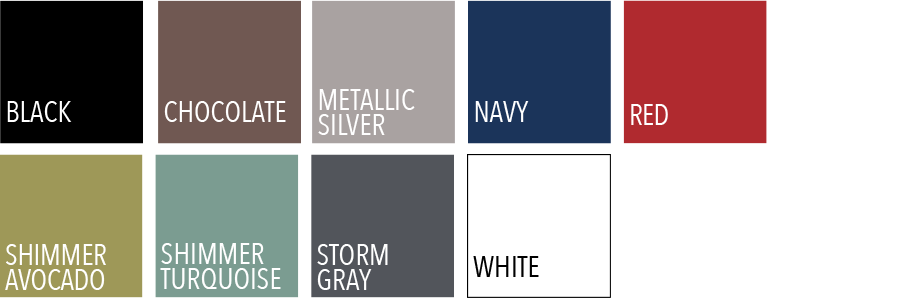 Enviro Euro-Tote Paper Shopping Bags Color Swatches