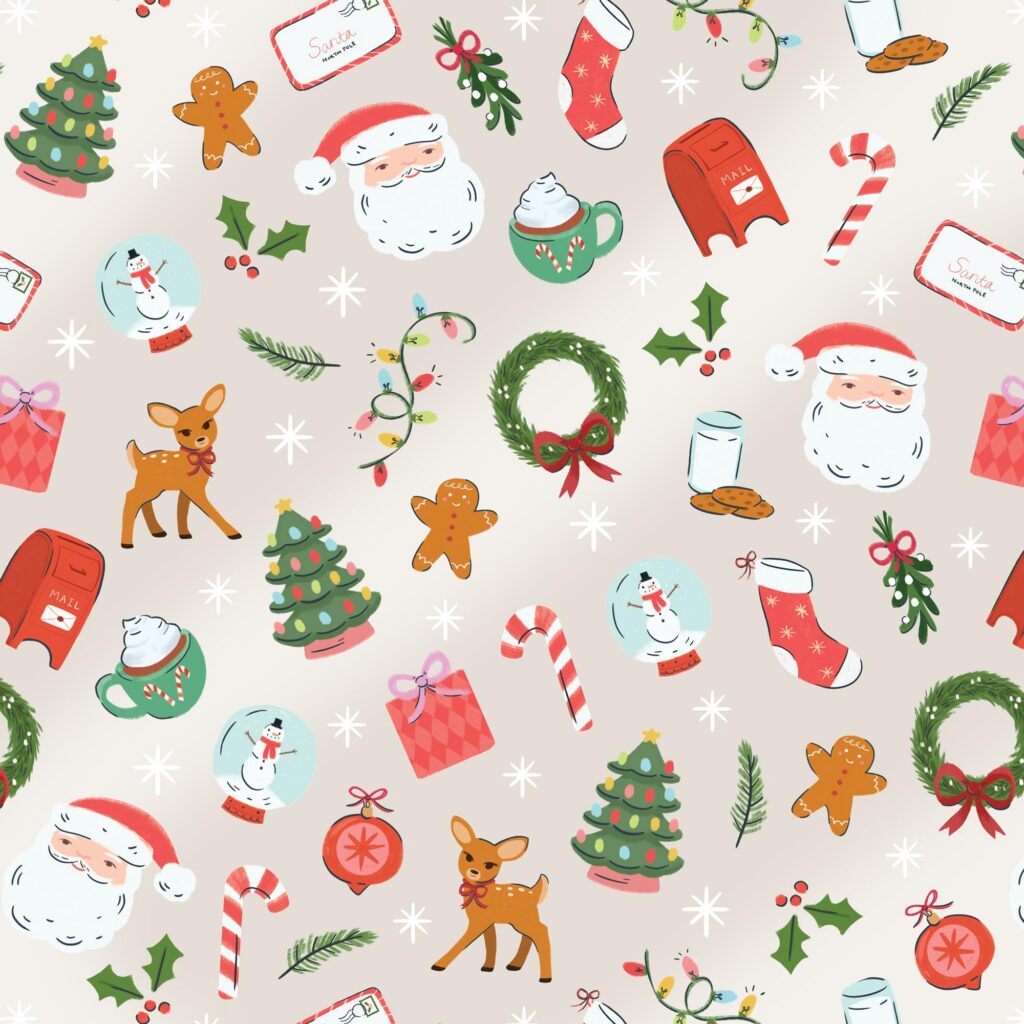 Holiday Wrapping Paper - Winter Whimsy
